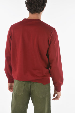 Logoed Sleeve S-GIRK-K14 Crew Neck Sweatshirt