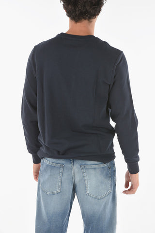 Crew Neck S-GIR-DIV-P Brushed Cotton Sweatshirt