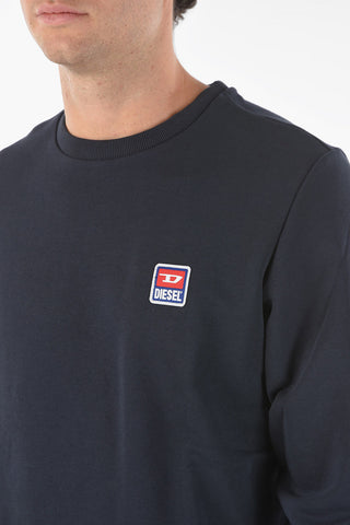 Crew Neck S-GIR-DIV-P Brushed Cotton Sweatshirt