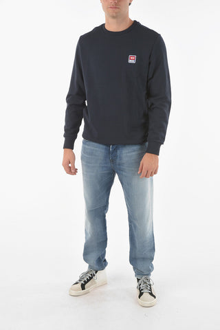 Crew Neck S-GIR-DIV-P Brushed Cotton Sweatshirt