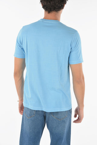 Crewneck T-JUST-NEON-S1 T-shirt with Front Print