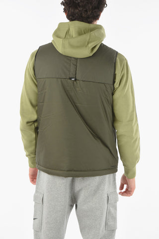 Contrasting Zip Sleeveless THERMA FIT Padded Jacket