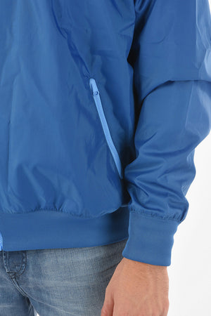 MOVE TO ZERO Zweifarbige Windjacke mit Kapuze