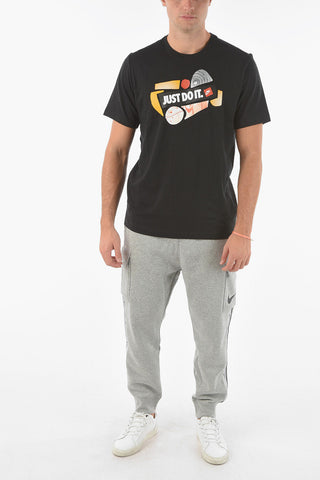 Front Printed Crew-neck T-shirt