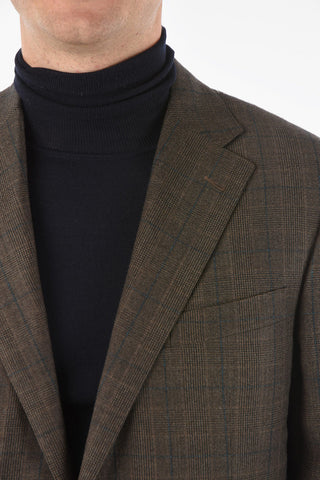 Side Split MANTUA District Check Suit