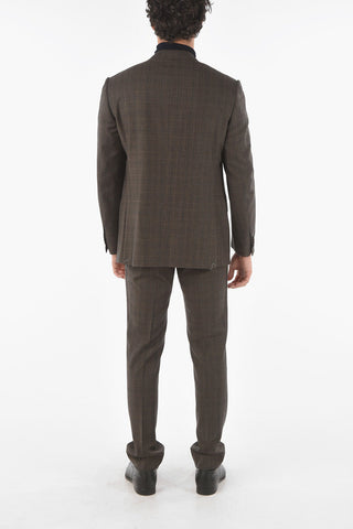 Side Split MANTUA District Check Suit