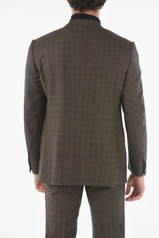 Side Split MANTUA District Check Suit