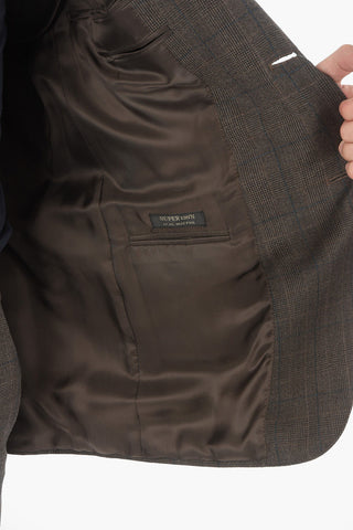 Side Split MANTUA District Check Suit