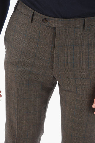 Side Split MANTUA District Check Suit