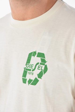 T-shirt girocollo T-JUST-N40 con Maxi Stampa ONLY THE BRAVE