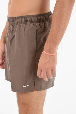 SWIM Costume Da Bagno Boxer a Tinta Unita Con Logo