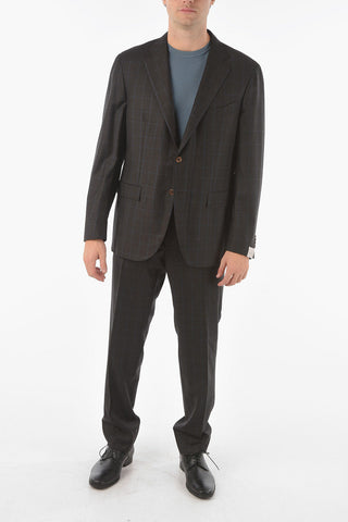 2 Button SARTORIA Windowpane Check Suit
