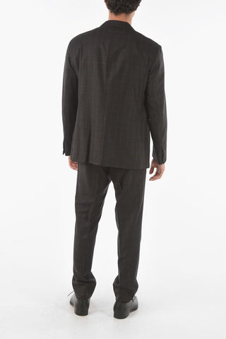 Abito 2 Bottoni SARTORIA con Motivo Windowpane