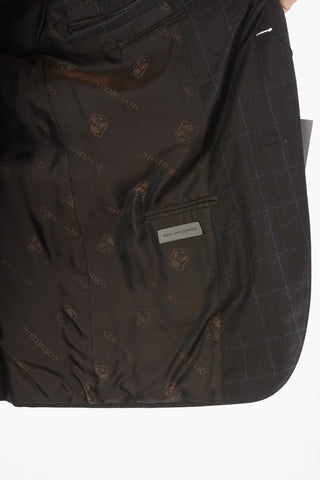 2 Button SARTORIA Windowpane Check Suit