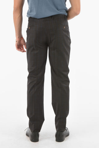 Abito 2 Bottoni SARTORIA con Motivo Windowpane