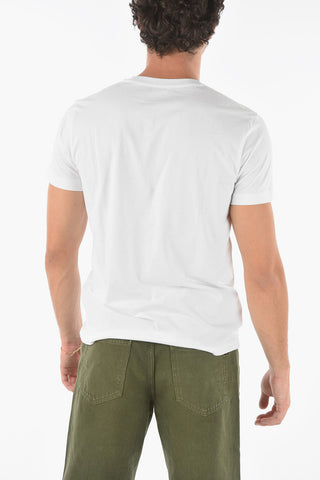 Embossed Print T-DIEGOS-N33 T-Shirt