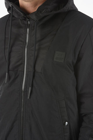 Quilted J-CARSON-KA Hooded Puffer