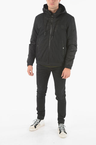 Quilted J-CARSON-KA Hooded Puffer