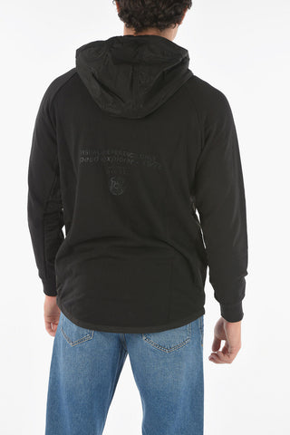 Hooded S-RUNNER Track Sweatshirt with Breast Pockets