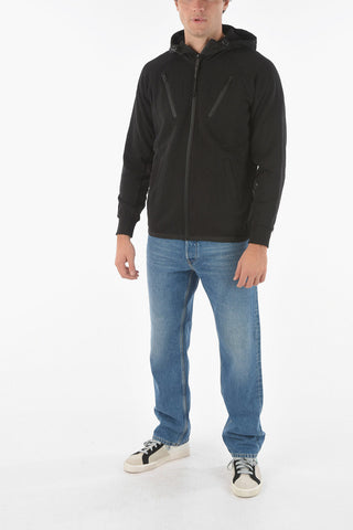 Hooded S-RUNNER Track Sweatshirt with Breast Pockets