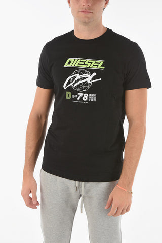 T-Shirt T-DIEGOS-K34 con Stampa