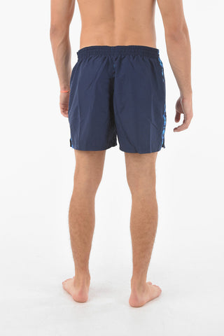 SWIM Boxer-Badehose mit seitlichem Logo-Band