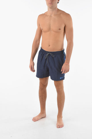 SWIM Boxer-Badehose mit seitlichem Logo-Band