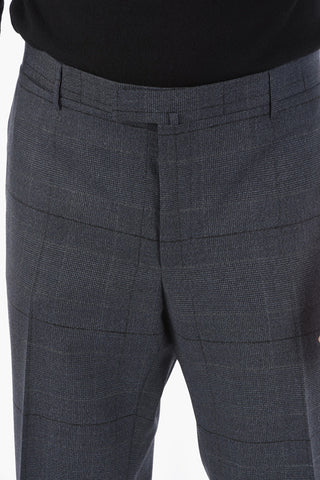 District Check ACADEMY Virgin Wool Suit