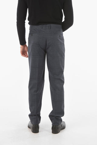 District Check ACADEMY Virgin Wool Suit