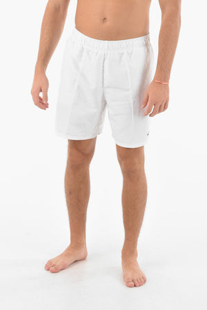 SWIM Boxer Swim Shorts with Elastic Waistband