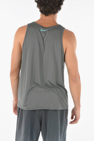 SWIM Tank Top con Stampa Logo