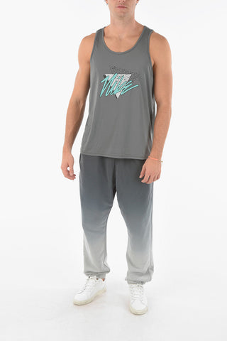SWIM Tank Top con Stampa Logo