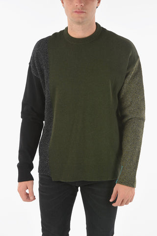 Wool Cashmere Blend K-MOSES Crewneck Sweater