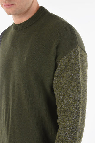 Wool Cashmere Blend K-MOSES Crewneck Sweater