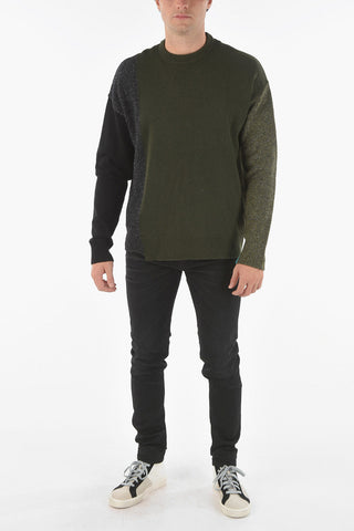 Wool Cashmere Blend K-MOSES Crewneck Sweater