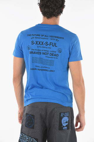 Crew Neck T-DIEGOS-X44 Cotton T-Shirt