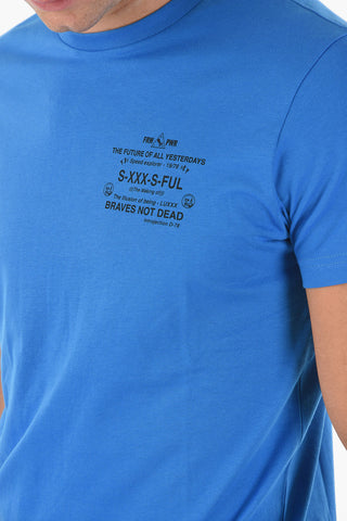 Crew Neck T-DIEGOS-X44 Cotton T-Shirt