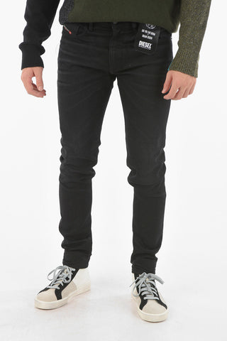 Stretch Denim D-STRUKT 5-pocket Jeans with Logo 16cm