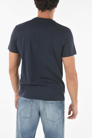 Printed T-DIEGOS-K32 Cotton T-Shirt