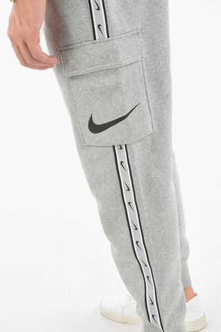 Joggers Cargo Standard Fit con Banda Laterale Logata
