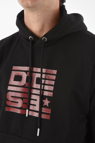 Printed S-GIRK-HOOD-K23 Hoodie with Maxipocket