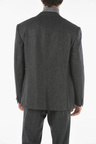 2 Button ACADEMY Flap Pocket Virgin Wool Suit