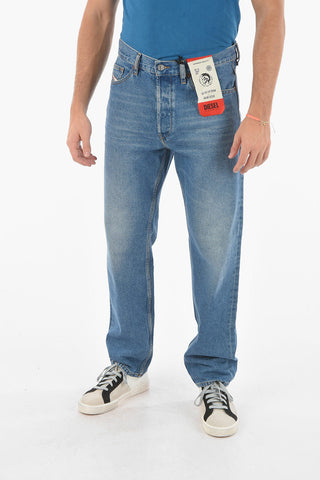 Light Wash D-MACS Relaxed Fit Jeans with Logo 20cm
