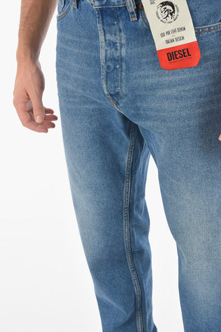 Jeans Relaxed FIt Lavaggio Chiaro D-MACS con Logo 20cm