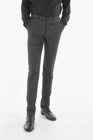 CC COLLECTION side vents peak lapel 3-button double breasted suit
