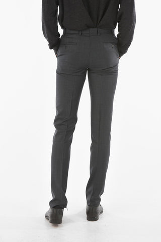 CC COLLECTION side vents peak lapel 3-button double breasted suit