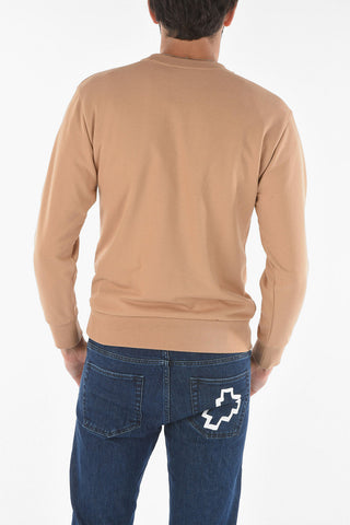Crew-Neck Brushed Printed Logo JIMMY Sweatshirt