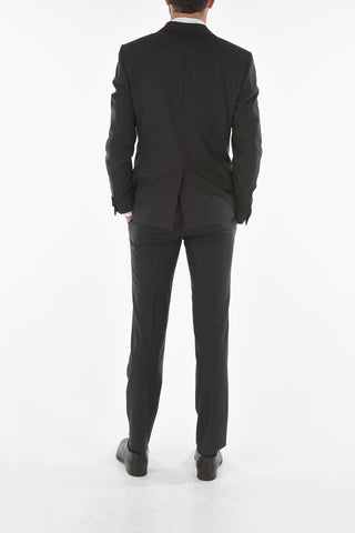 center vent shawl lapel CERIM. ACADEMY 3 piece waistcoat suit