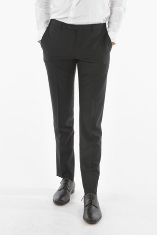 center vent shawl lapel CERIM. ACADEMY 3 piece waistcoat suit