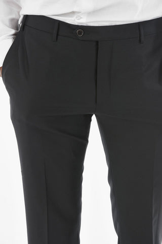 center vent shawl lapel CERIM. ACADEMY 3 piece waistcoat suit